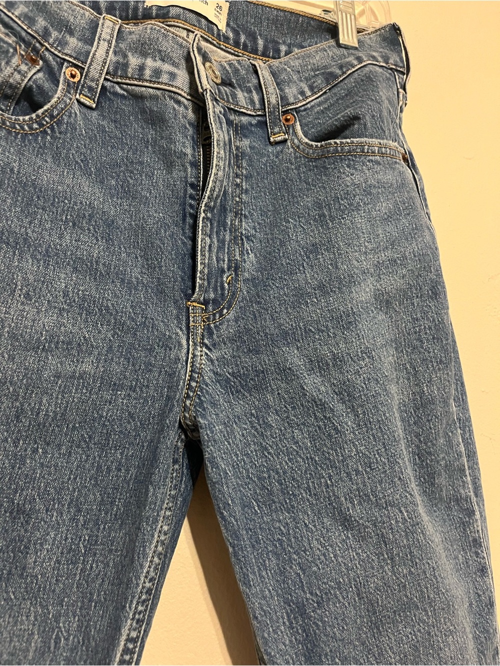 Abercrombie & Fitch High-Rise Modern Skinny Jeans - 26 SHORT - Picture 4 of 6